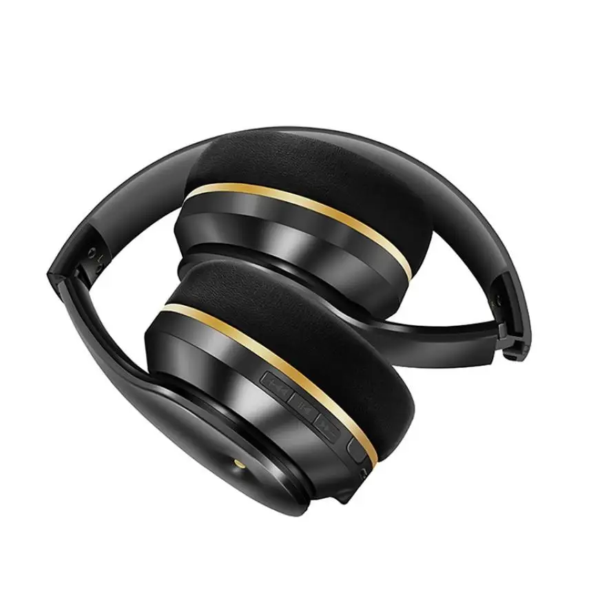 EL528 Bluetooth Headset 5.0 Wireless ANC Noise Canceling Headphone Head-mounted Over Ear Earbuds Shocking Bass Foldable Earphone