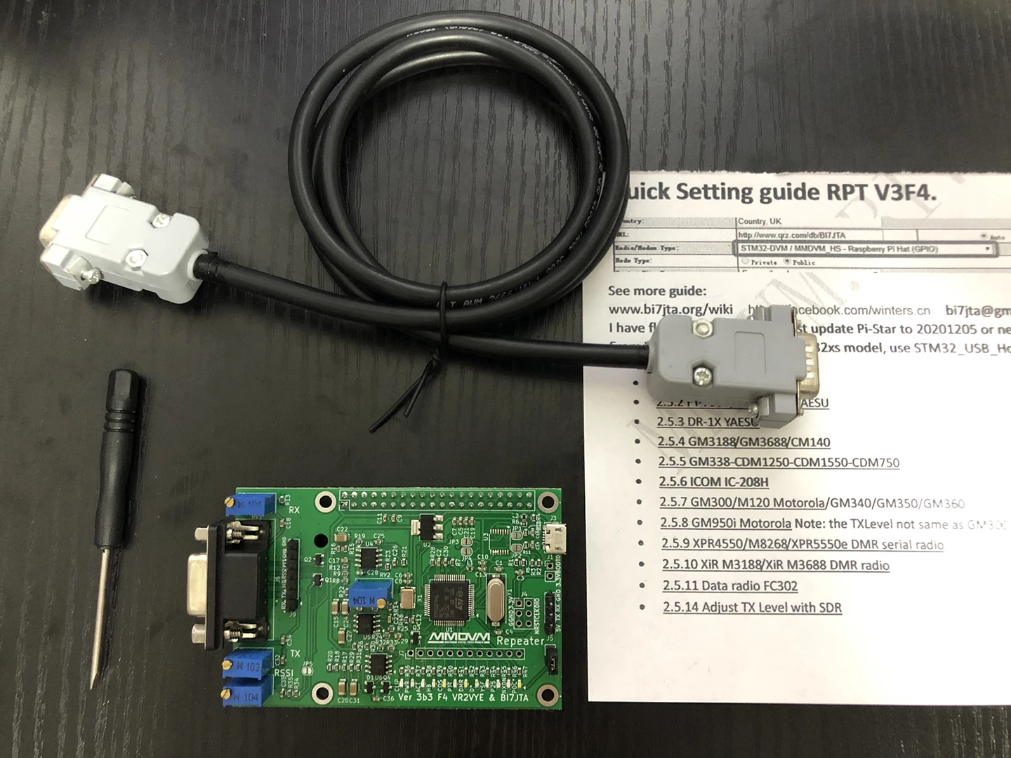 Mmdvm Repeater Board V3f4 For Dr1x Yaesu Dmr Ysf C4fm Dstar P25 Nxdn