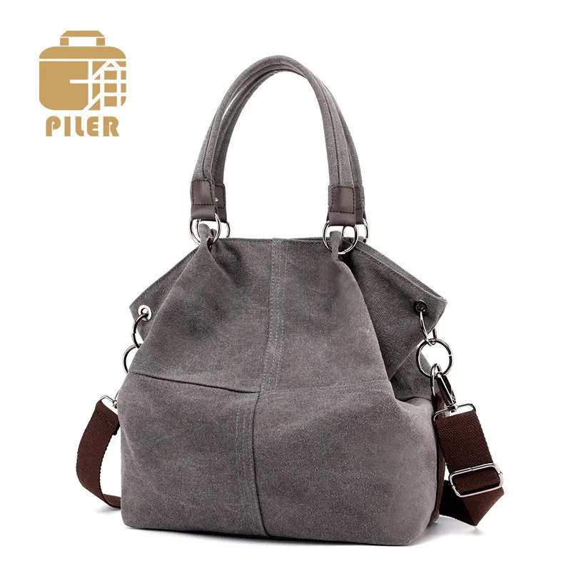 Женские ручные сумки повседневные холщовые женские через плечо Bolsa Feminina Bolsos