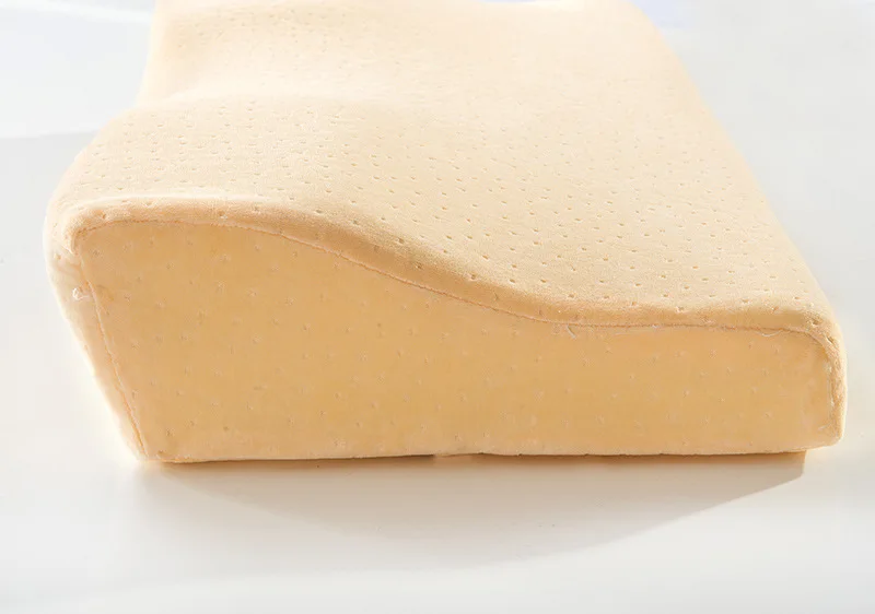 Медленная отскока защитная подушка для шеи Memory Foam подушка бабочка память хлопок Губка здоровье сон