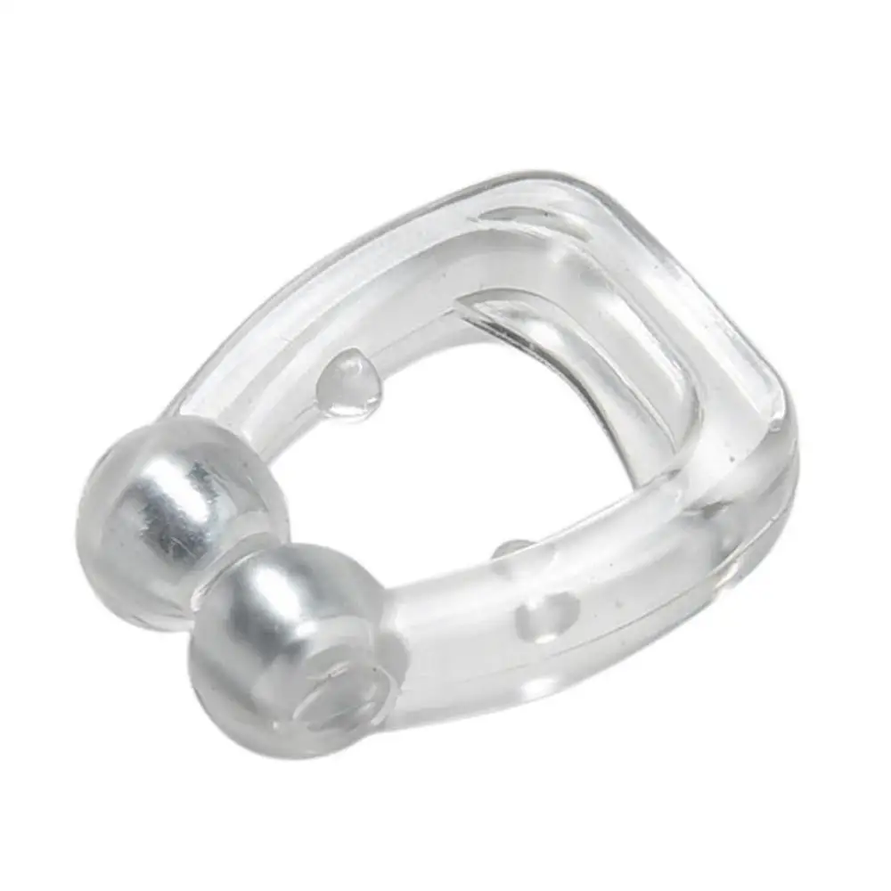 

Silicone Anti Snore Nose Clip Nose Breathing Snore Stopper Antisnoring Device For Sleeping Apnea Guard Night Device With Box