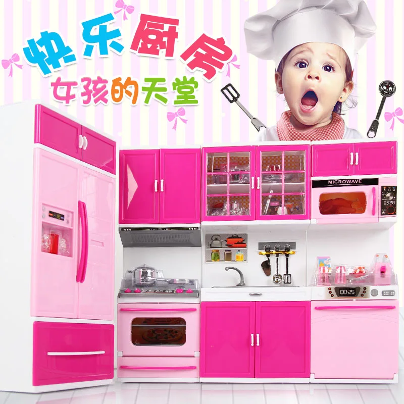 Детская кухня, игровой домик, игрушки для детей от 3 до 6 лет, набор кухонной посуды, детская кулинарная игрушка для девочек и мальчиков