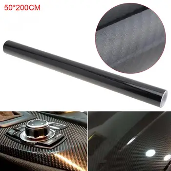 

200 x 50 CM 5D Carbon Fiber Bright Surface Any Clipping Thickening Decorative Sticker for Car / Motorcycle / Electronic Product