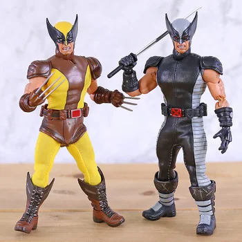 

New MEZCO Toys Wolverine Superhero ONE:12 Sacle X-men PVC Action Figure Colletcion Model Toys for Boy Gift