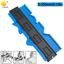 Calibrador de perfil de contorno multifuncional, azulejos laminados, regla de medida de madera moldeadora de bordes, medidor de contorno ABS, duplicador
