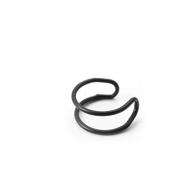 1 шт., серьги-манжеты из нержавеющей стали, клипсы, серьги-манжеты для ушей, не пирсинг, серьги для женщин и мужчин, клипсы для ушей, ювелирные аксессуары