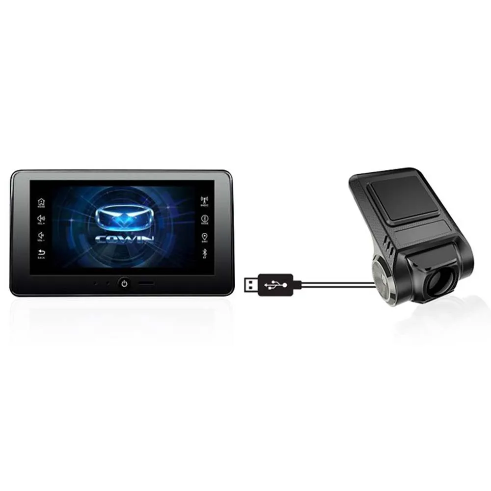 Автомобильный видеорегистратор, видеокамера 1080P FHD 1G DDR WiFi ADAS G-sensor, Автомобильный видеорегистратор, электронная поддержка 32G, TF карта