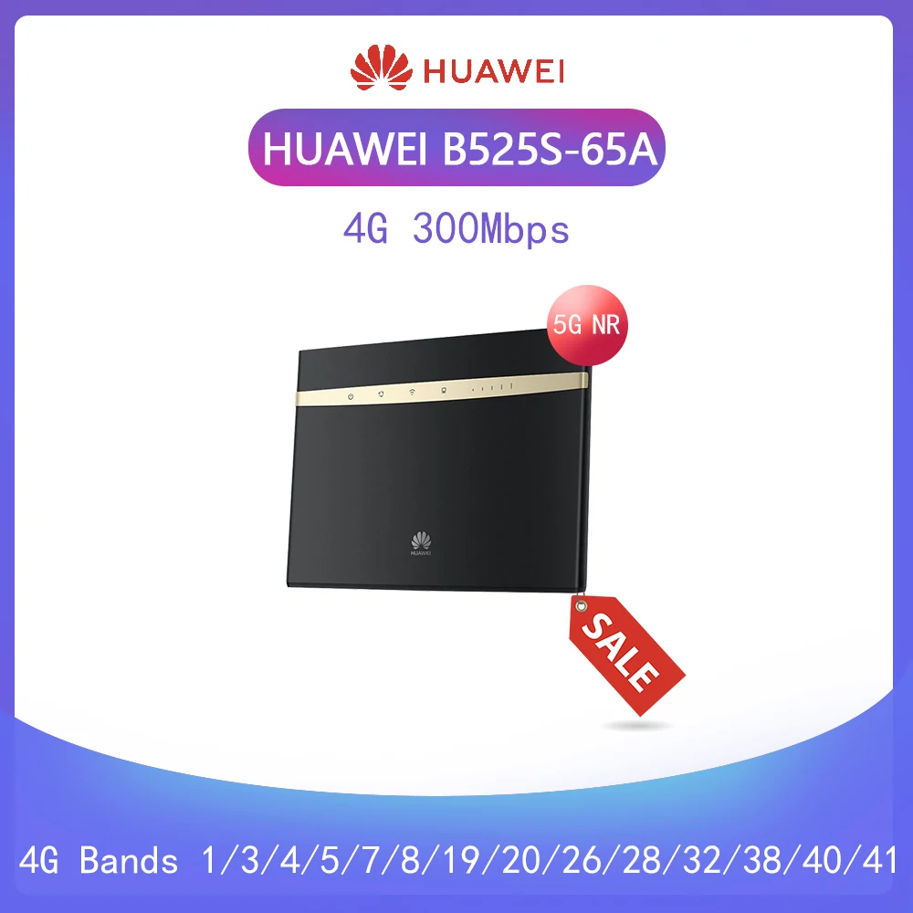 Разблокированный новый оригинальный Huawei B525 B525S-65a 4G LTE CPE маршрутизатор PK b618s b715s-23c