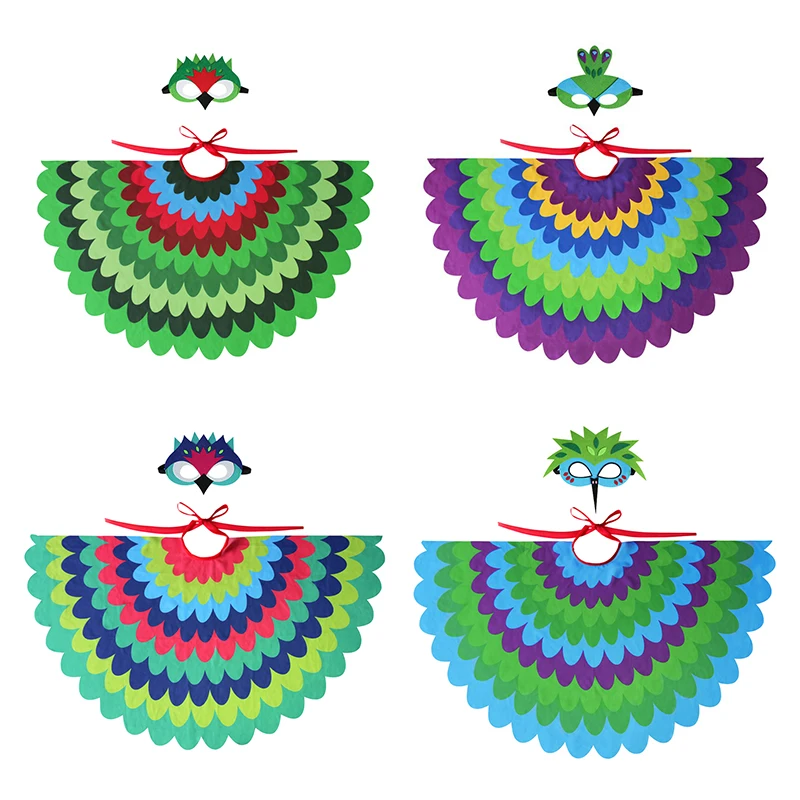 

Special 120*70 cm Child Peacock Costumes For Kids Bbirthday Party Themes Cosplay New Year Costumes For Children Cosplay