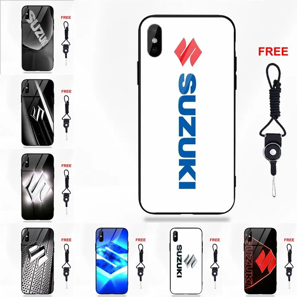Omdnwd Suzuki Gsxr Gsx R логотип для Apple iPhone 5 5C 5S SE 6 6S 7 8 Plus X XS Max XR Мягкий ТПУ чехол +