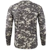 New Outdoor Quick Dry T Shirt Men Tactical Camouflage Long Sleeve Round Neck Sports Army Military Tshirt Camo Funny 3D T-shirt ► Photo 2/6