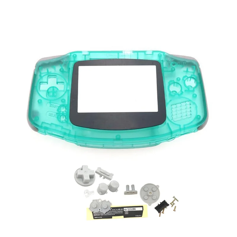 Полный корпус оболочка для kingd Gameboy GBA оболочка жесткий чехол с экранным объективом Замена для Gameboy Advance Консоль Корпус