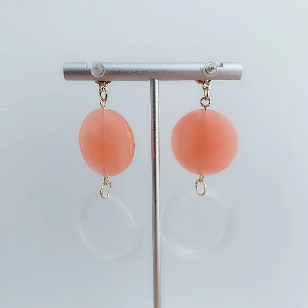 Новые золотые акриловые серьги модные ювелирные изделия свадебные вечерние