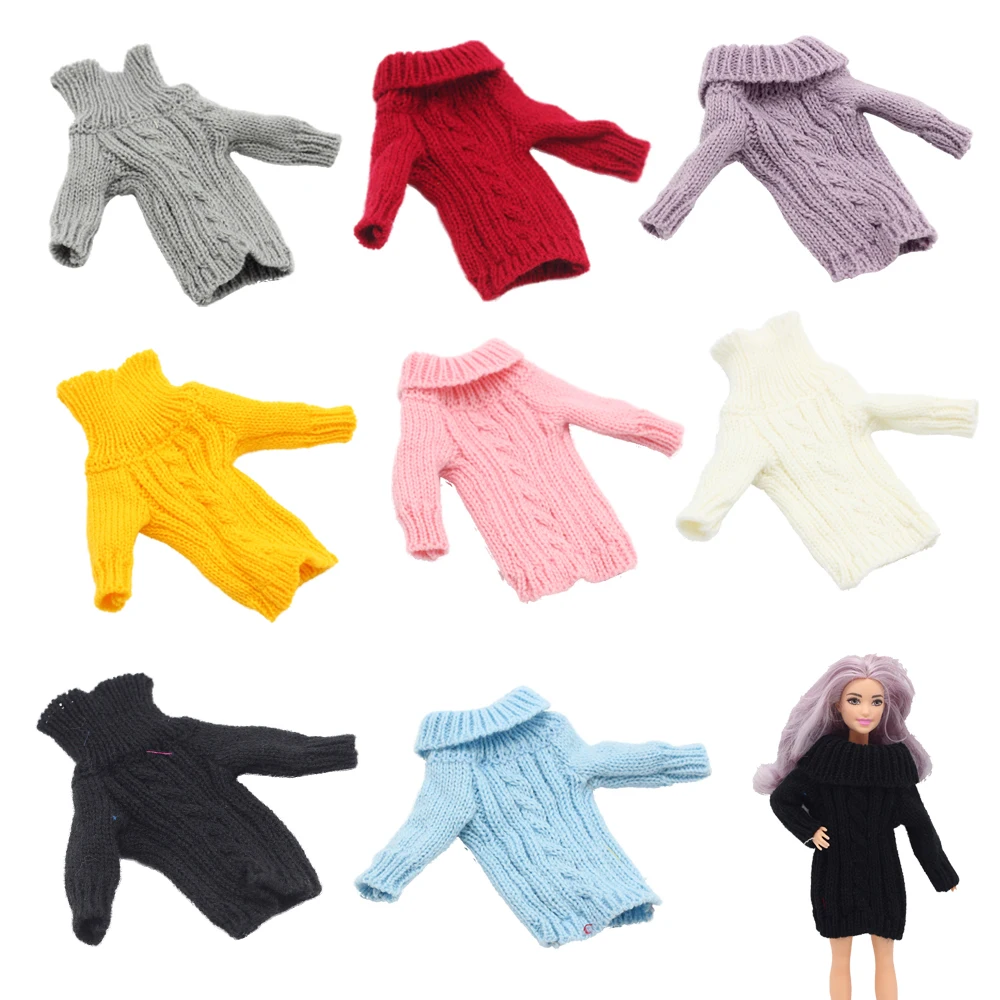1/6 шарнирное модное Кукольное пальто Blythes Чистая ручная одежда вязаный свитер