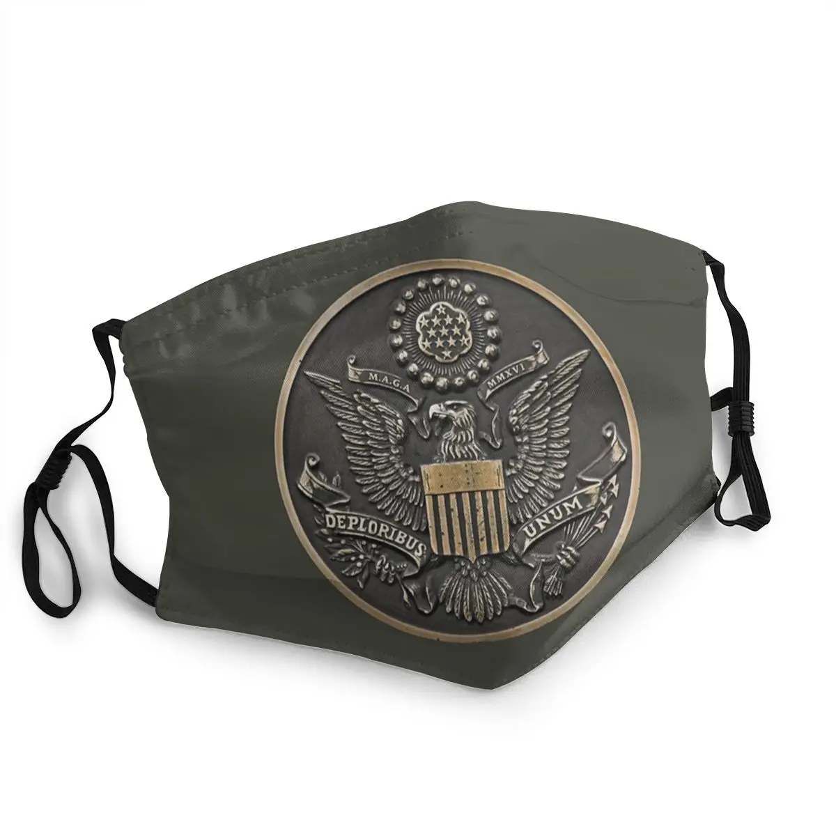 Deploribus Unum Reusable Mouth Face Mask USA President Seal Trump Election Vote Anti Haze Dust Protection Cover Respirator | Аксессуары