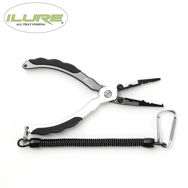 

Rubber Handle Forceps Aluminium Alloy Hook Shear Line Sheung Wan Fishing with Clamp Wayward Second Generation Fishing Gear Tool