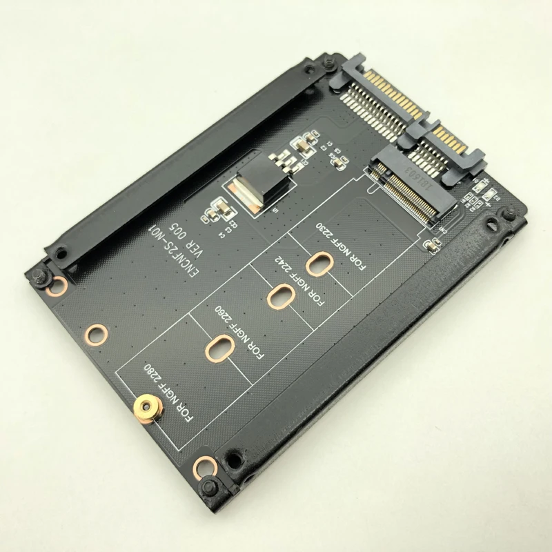 Металлический Чехол B + M Key M.2 NGFF SSD на 2 5 SATA 6|Платы расширения| |