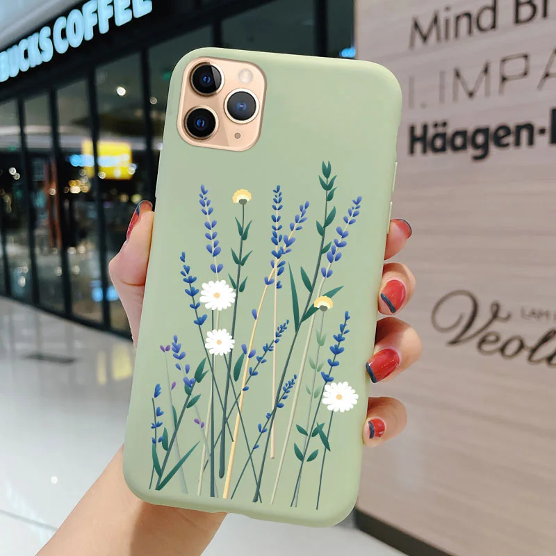 meizu back cover Case For Meizu v8 m8 x8 Pro Lite Cute Cartoon Painted Flower Pattern Soft TPU Silicone Shockproof Matte Back Phone Coque cases for meizu belt Cases For Meizu