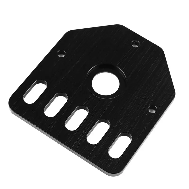 

Black Metal Threaded Rod Plate Aluminum Bracket for NEMA 17 Stepper Motor for Openbuilds CNC Machine 3D Printer Parts 10166