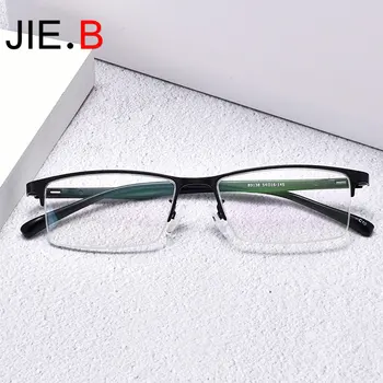 

Business Men's Glasses Frame Ultra Light Half Frame Glasses Frame Metal Alloy Glasses Frame