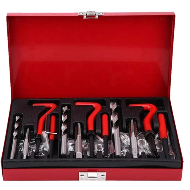 US PRO Tools 88PC Thread installation and repair kit helicoil set M6