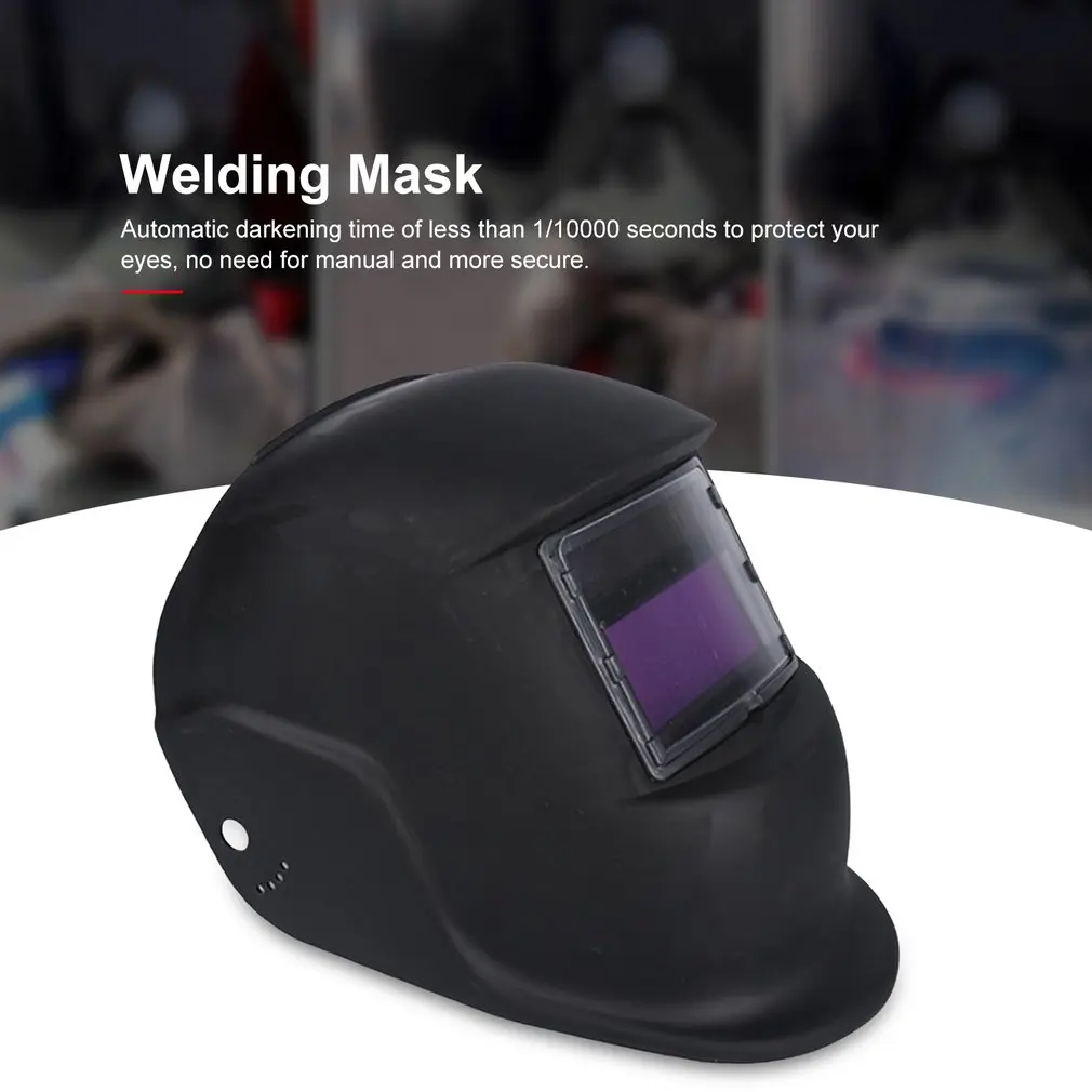 High Quality Solar Auto Darkening Electric Welding Protective Mask Helmet Adjustable Range Lens for Welder's Soldering Work