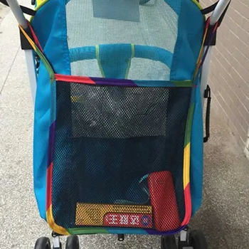 

2pcs Kids Baby Bath Tub Toy Tidy Storage Bag Mesh Bathroom Organiser Net Organizer Stroller Bag