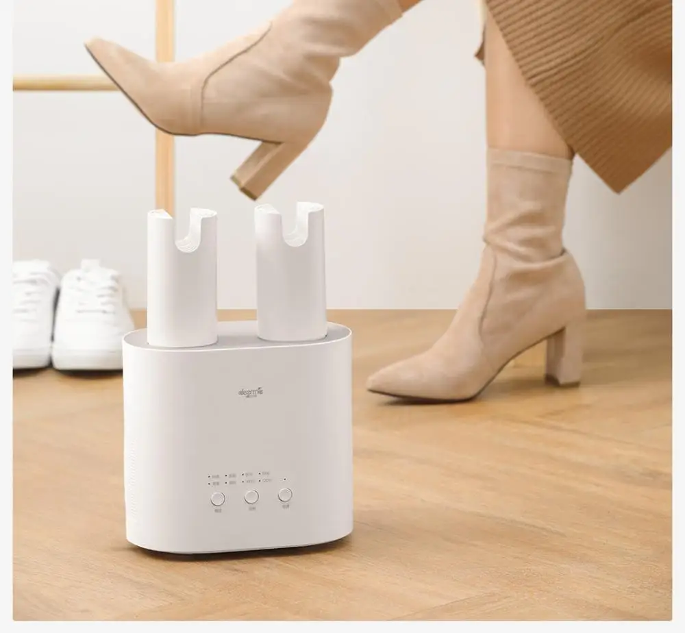 Xiaomi Deerma интеллектуальная многофункциональная Выдвижная сушилка для обуви мультиэффект стерилизации u-образный держатель для обуви