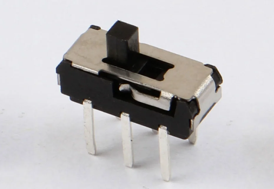 10 шт. 6 Pin небольшой ползунковый Переключатель микротумблер миниатюрный концевой переключатель 2 положения 6 контактов черный
