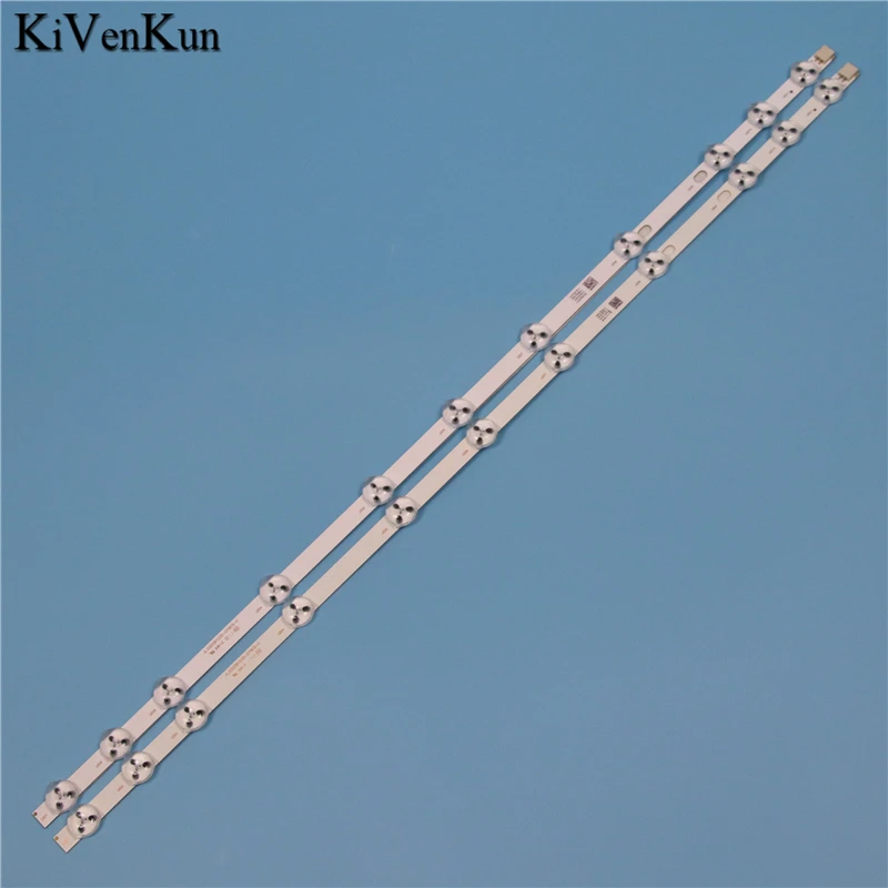 11 светодиодный S подсветка полоса для TELEFUNKEN TE32182B29C10 32TLKD SMART 32XT3000DM баров комплект
