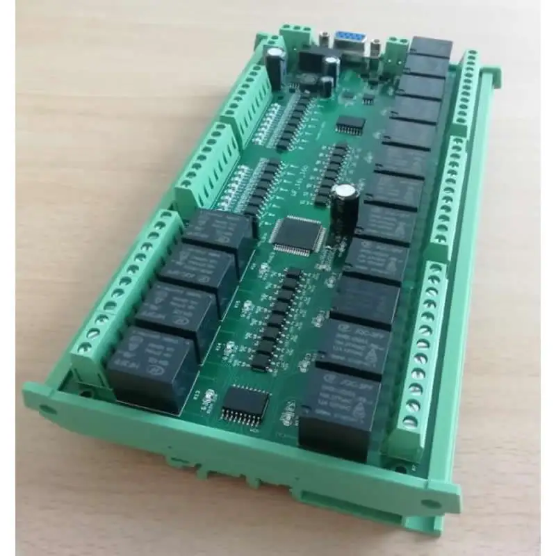 Релейный модуль с 16 входами 8/16/усилитель PLC/MODBUS RTU/RS232 + 485 двойные последовательные