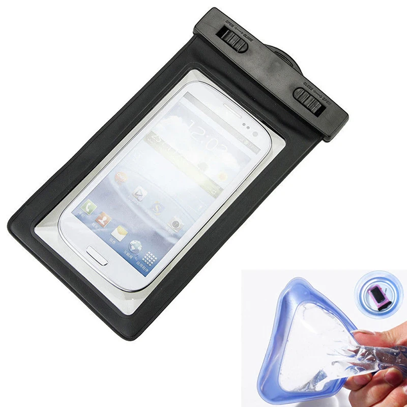 Universal Cover Waterproof Phone Case Pouch Dry Bag Protect From Water Life Swim With Lanyard | Мобильные телефоны и