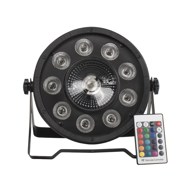 Беспроводной пульт дистанционного управления LED Par 9x10W + 30W RGB 3N1 светодиодный