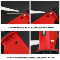 New Style Multifunctional Manual Caulking Gun Glass Glue Guns Paint Finishing Tools Glue Seals for Doors and Windows 2