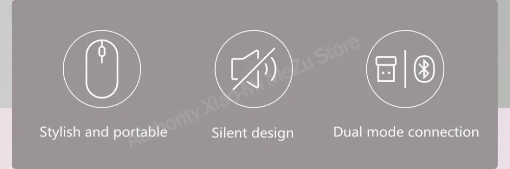 Xiaomi MIIIW Беспроводной немой Мышь компьютер Мышь двойной режим Bluetooth/2,4G Беспроводной бесшумный Мышь эргономичная мышь для ПК, ноутбука