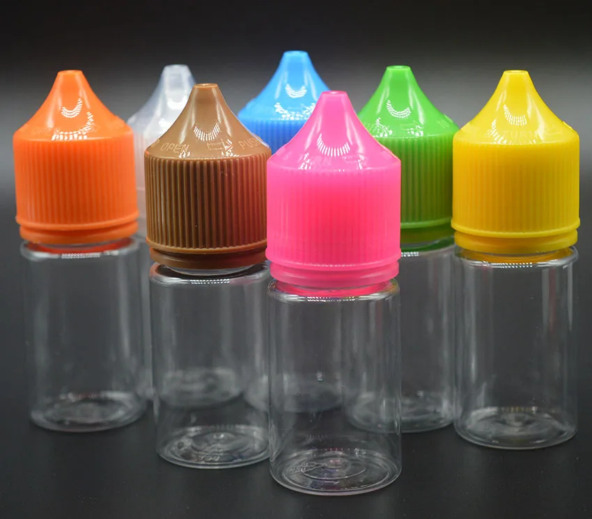 

6000set E-cig Plastic Empty Dropper E liquid 30 ml Small Bottle with Long Tip Tamper Cap 30ml 50ml 60ml 120ml Bottle 30ml E juic