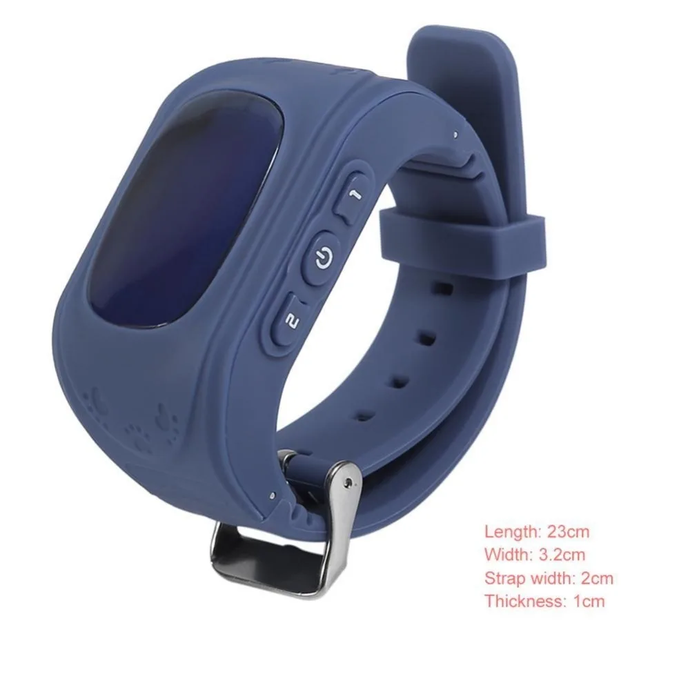 Q50 Children Accurate Tracker Emergency Anti-Lost Smart Watch For Android