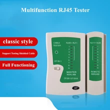 Тестер сетевого кабеля RJ45 RJ11Cat5 Cat6, тестер сетевого кабеля, детектор сетевого провода телефонной линии, набор инструментов для отслеживания