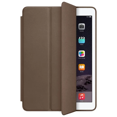Умный чехол для iPad Mini 5 7,9 дюймов кожаный чехол Авто Сон защитный чехол три раза Стенд чехол для Apple iPad Mini5 A20 - Цвет: Коричневый