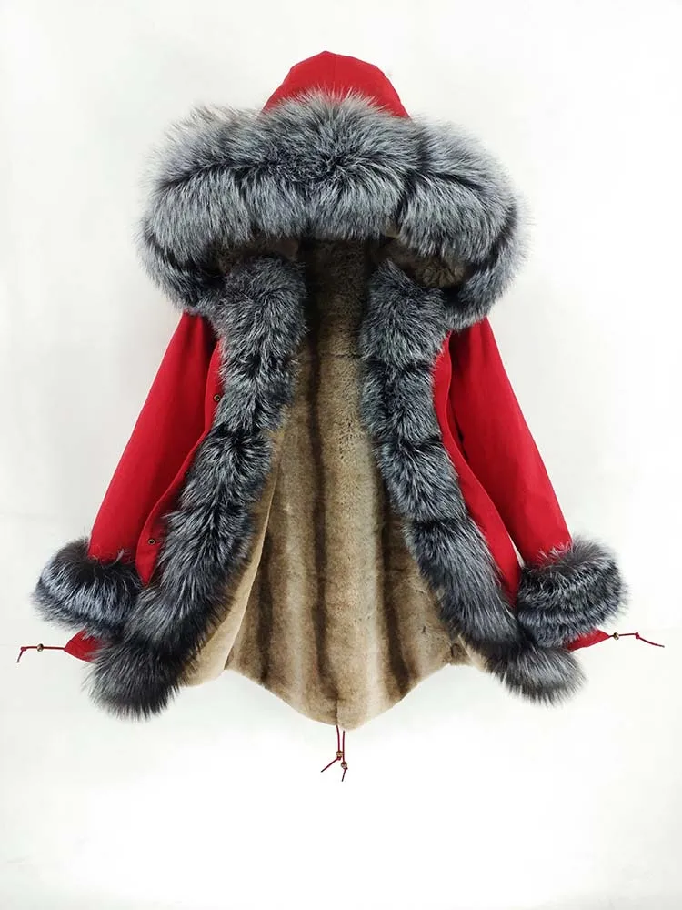 fox fur lined coat