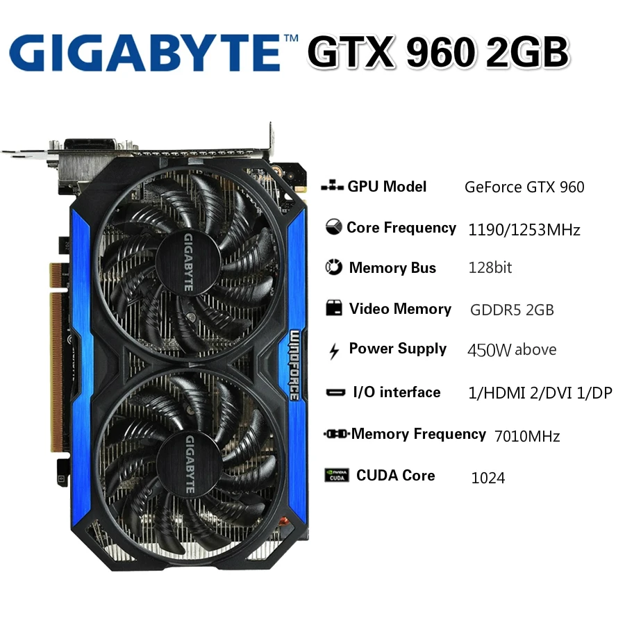 Graphic Card Gtx 960 4gb 1050 Ti 750 Ti 2gb 4gb 1660 3gb 1060 Video Cards Gpu Device Cleaners Aliexpress