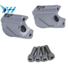 28 мм CNC алюминиевый сплав Руль Райзер комплект движется бар зажим стояк для BMW F800GS F800GT 2008- 2013 2012