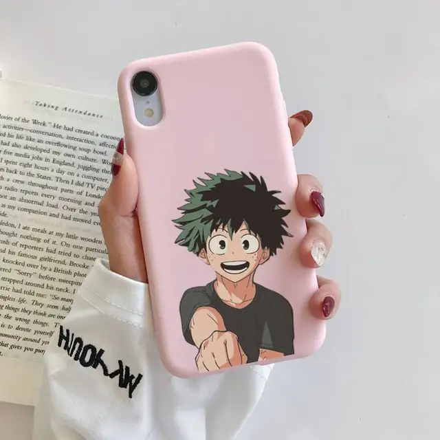 Anime My Hero Academia Midoriya Izuku Phone Case for iphone 13 11 12 mini pro max 7 8 plus 6 6s x xs max xr coque a9
