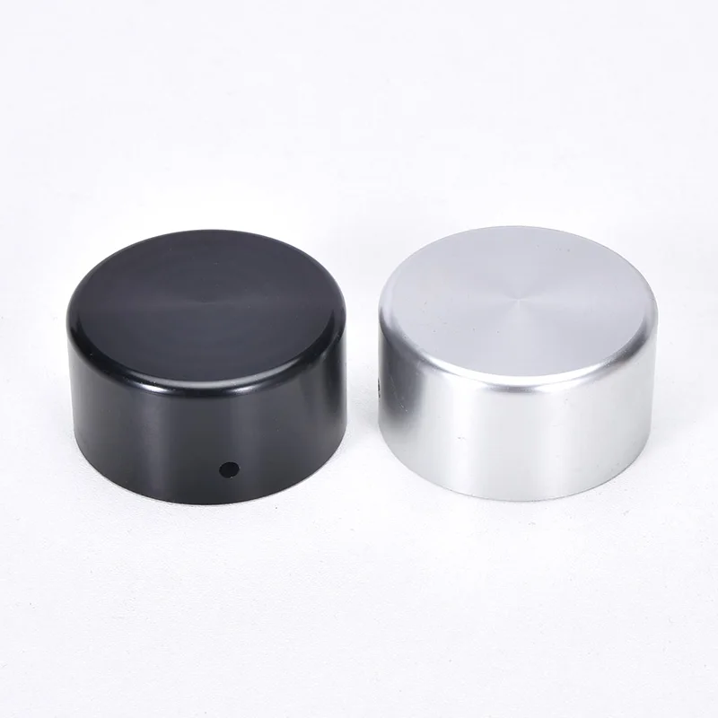 1pcs Diameter 48MM height 25MM aluminum alloy knob Amplifier audio potentiometer knob Volume control knob knob aluminum volume knob 1pcs diameter 48mm height 26mm amplifier knob speaker potentiometer knob