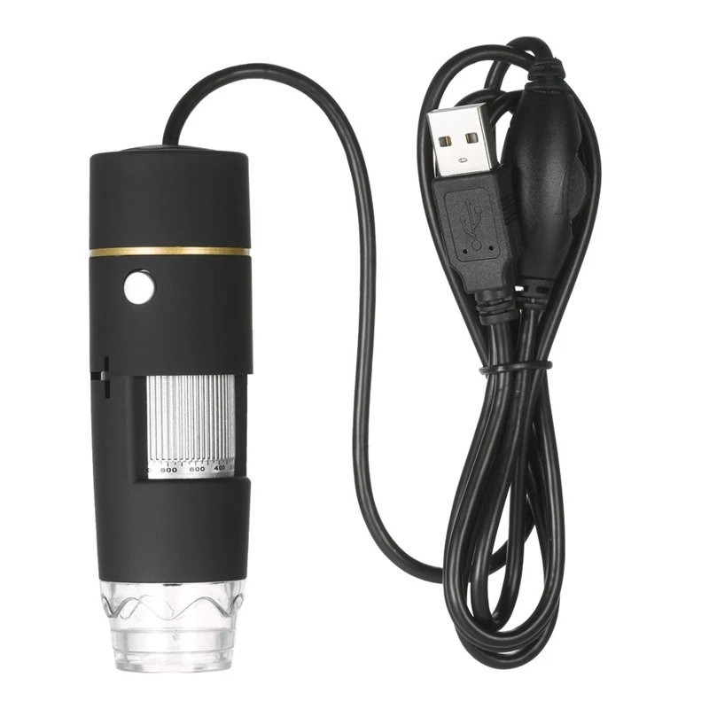 1000X увеличение Usb цифровой микроскоп с функцией Otg эндоскоп 8 Светодиодный светильник увеличительное стекло с подставкой