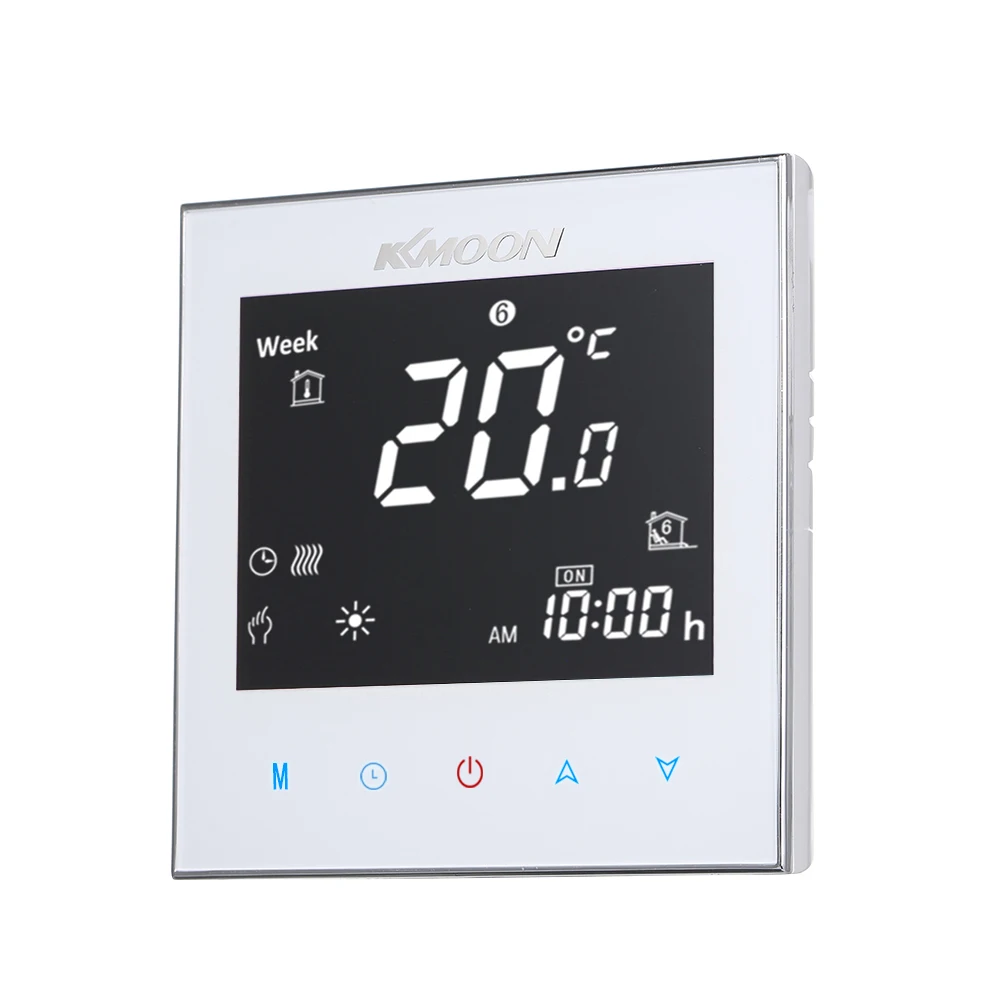 KKmoon цифровой Wi-Fi комнатный регулятор температуры Термостат Подогрев напольный термометр для электрической системы отопления пол