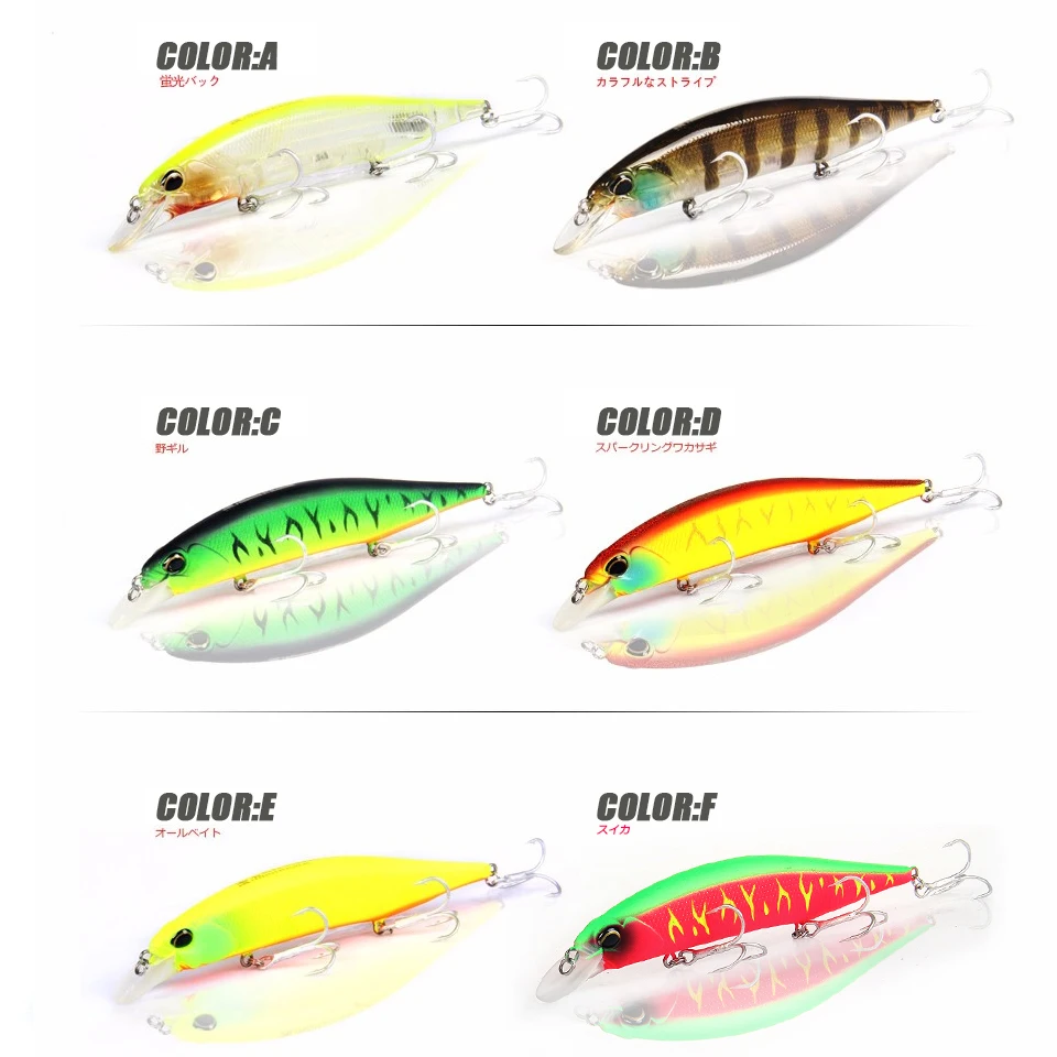 Жесткая рыболовная приманка Bearking 120 мм 18 г SP разные цвета|hard bait|lure hardfishing lure |