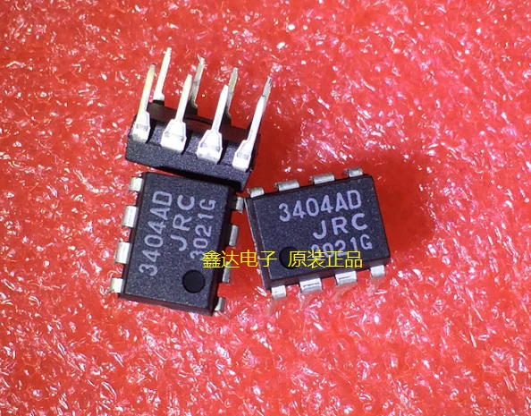 10 шт./лот NJM3404AD 3404AD DIP-8