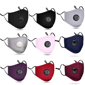 

Dust Mask -sports Mask, Anti-pollution Anti-smog PM2.5 Washable Reusable Face Masks For Riding (with 2 Filters)