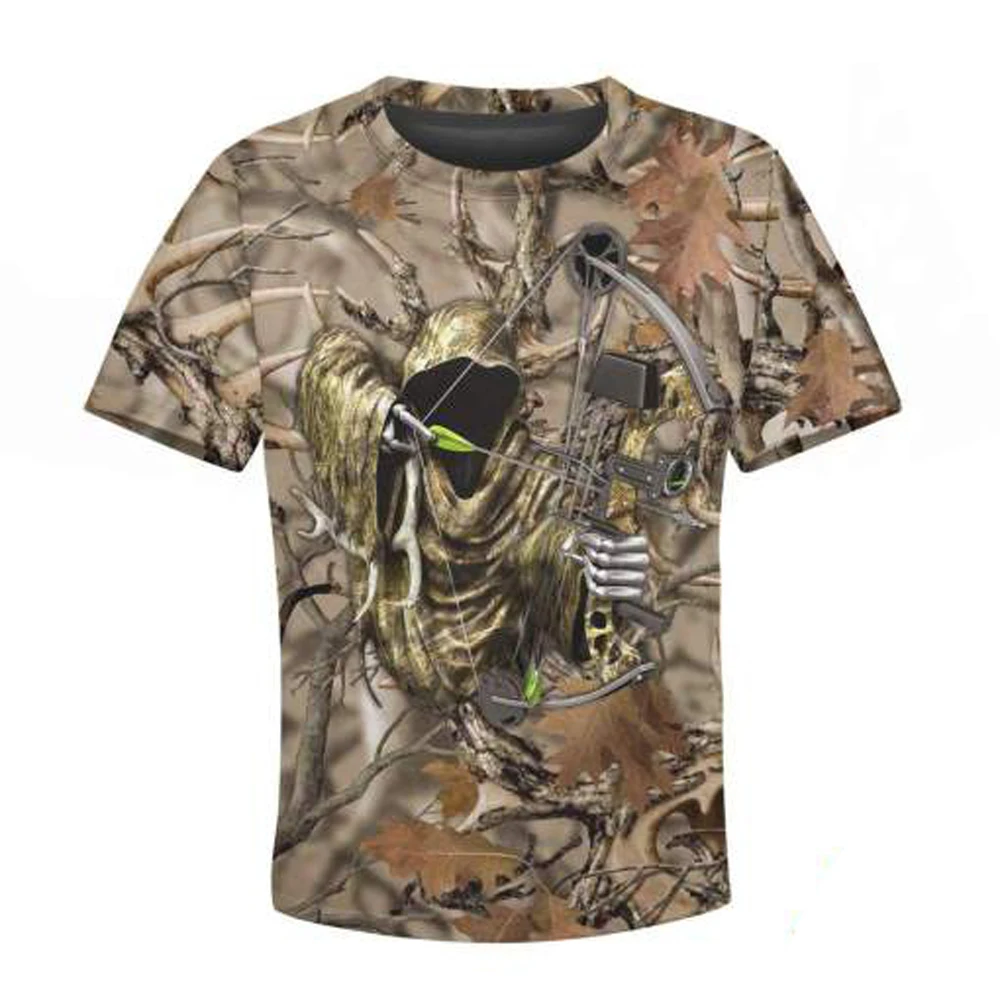 

Kids Set bowhunting camo 3d all over printed Hoodies Children zipper Pullover Sweatshirt Tracksuit/hoodies/family t shirt